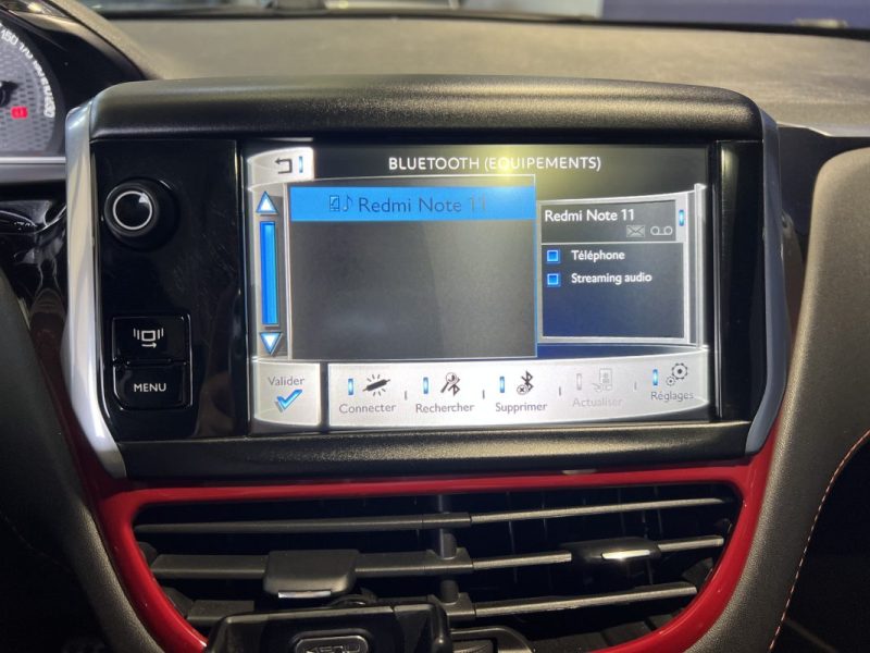 PEUGEOT 208 GTI 1.6 THP 200CH / SUIVI COMPLET / TOIT PANORAMIQUE / SYSTÈME AUDIO JBL