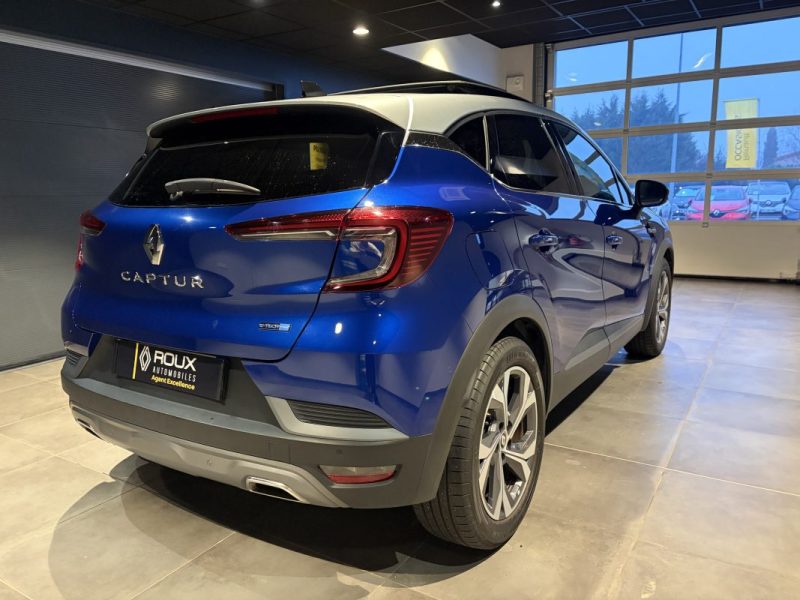 RENAULT CAPTUR II 1.6 E-TECH HYBRIDE 145CH RS-LINE - TOIT OUVRANT - REGULATEUR ADAPTATIF - ANGLES MORTS  2022