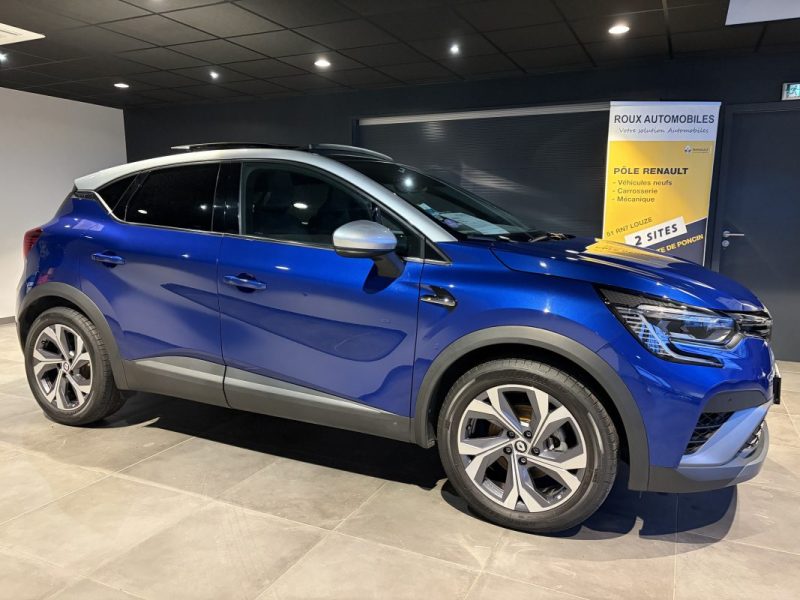 RENAULT CAPTUR II 1.6 E-TECH HYBRIDE 145CH RS-LINE - TOIT OUVRANT - REGULATEUR ADAPTATIF - ANGLES MORTS  2022