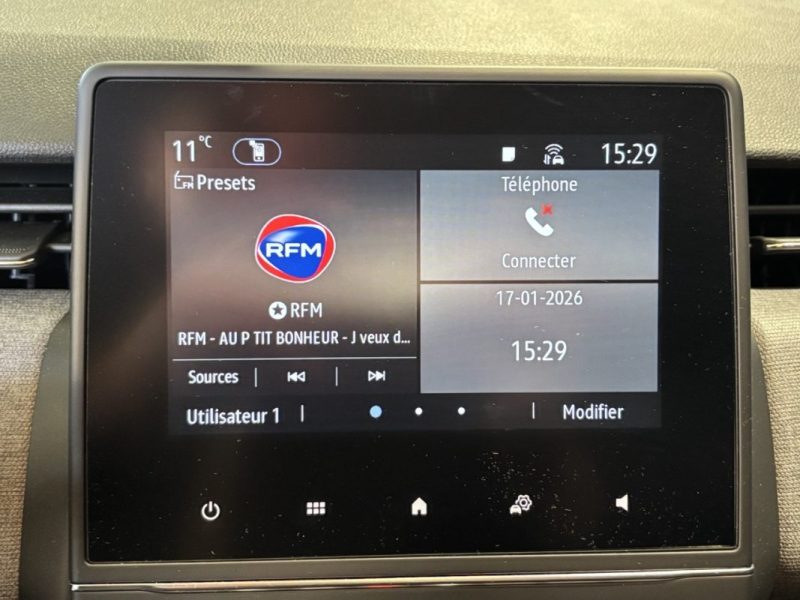 RENAULT CLIO 1.0 TCE 90 GÉNÉRATION-25 ÉDITION LIMITÉE / PREMIÈRE MAIN / CARPLAY