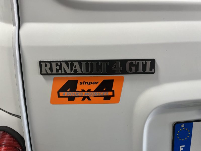 RENAULT R4 GTL  SINPAR 4X4 BYE BYE 1993