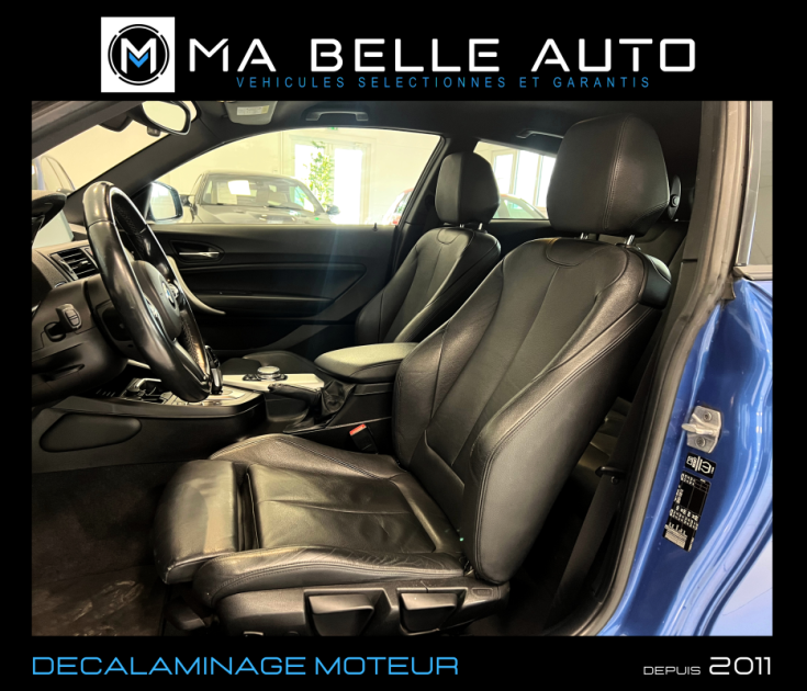 BMW SERIE 1 118I 170 M SPORT BVA8 2015 / 1ère main / GPS PRO CUIR LED CAMERA / 225 euros mensuel 