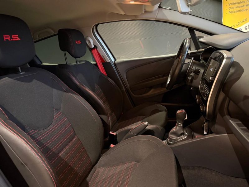 RENAULT CLIO IV 1.6 200 RS EDC CUP - RS MONITOR / PACK CITY PLUS / ANDROID AUTO / ENTRETIEN RENAULT  2017