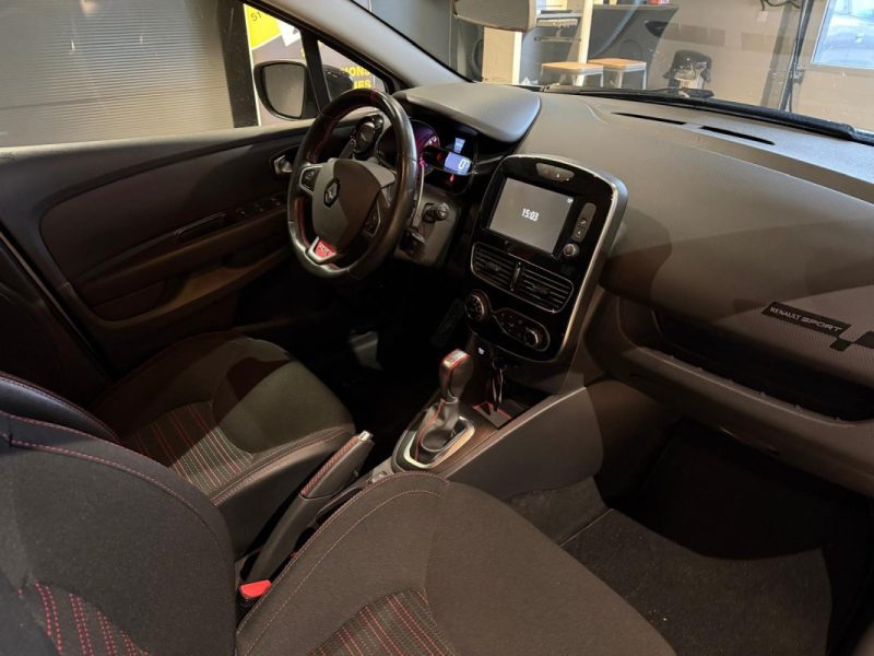 RENAULT CLIO IV 1.6 200 RS EDC CUP - RS MONITOR / PACK CITY PLUS / ANDROID AUTO / ENTRETIEN RENAULT  2017