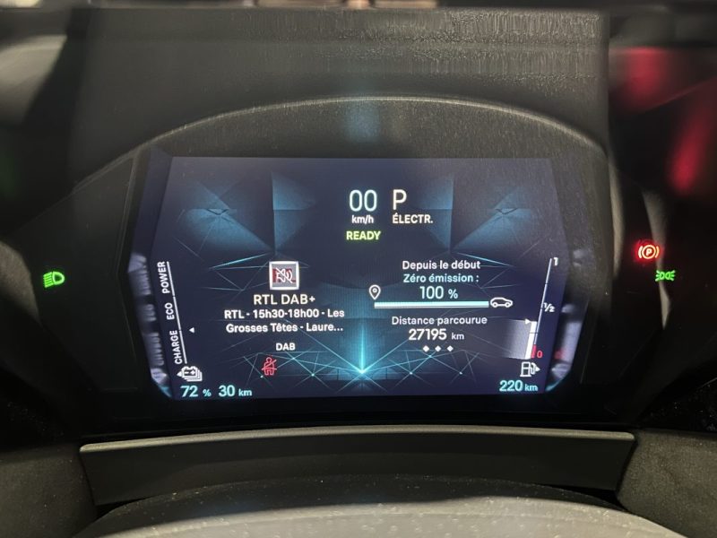 DS DS4 E-TENSE 225CH PERFORMANCE LINE + / PACK DRIVE ASSIST / SIÈGES ET VOLANT CHAUFFANTS