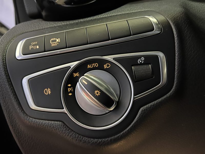 MERCEDES CLASSE C 220 D PACK AMG 9G-TRONIC - GPS - SUIVI FACTURES MERCEDES 185000KM