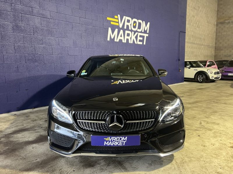 MERCEDES CLASSE C 220 D PACK AMG 9G-TRONIC - GPS - SUIVI FACTURES MERCEDES 185000KM