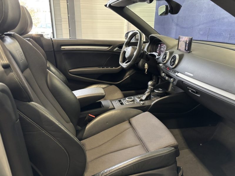 AUDI A3 CABRIOLET 1.5 TFSI 150 CV S-LINE / SLINE / CARPLAY / VIRTUAL COCKPIT / CAMERA DE RECUL 