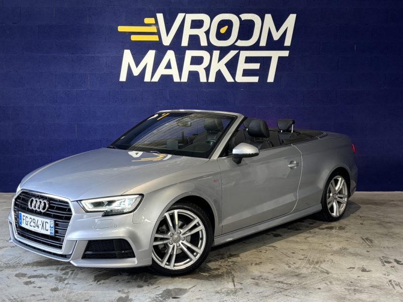 AUDI A3 CABRIOLET 1.5 TFSI 150 CV S-LINE / SLINE / CARPLAY / VIRTUAL COCKPIT / CAMERA DE RECUL 