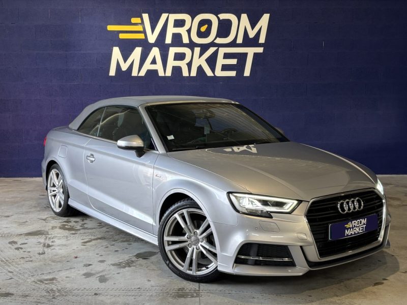 AUDI A3 CABRIOLET 1.5 TFSI 150 CV S-LINE / SLINE / CARPLAY / VIRTUAL COCKPIT / CAMERA DE RECUL 