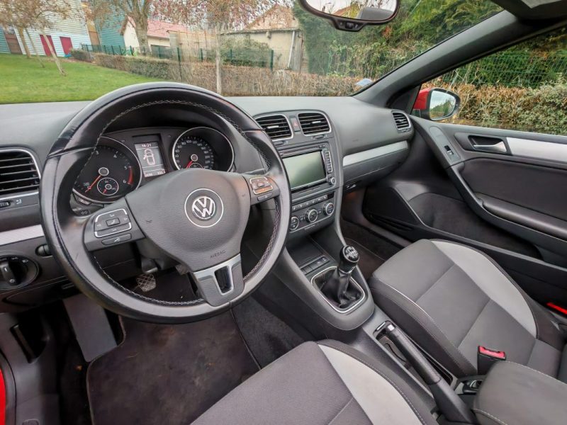 VW GOLF VI 2.0 TDi LiFE140cv CABRIOLET BVM6
