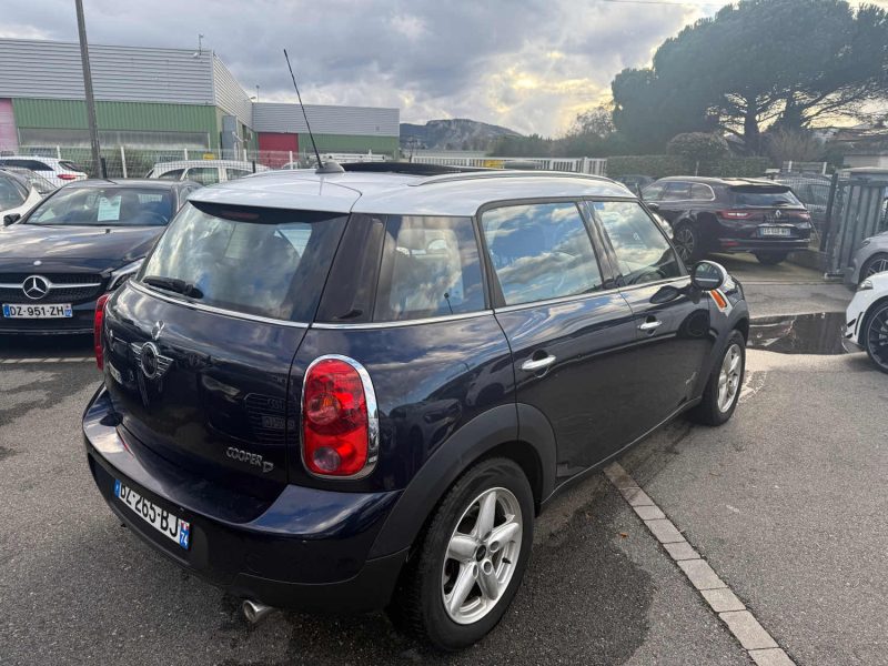 MINI COUNTRYMAN 2.0D 112CH COOPER D ALL4 GARANTIE TOIT OUVRANT GPS 