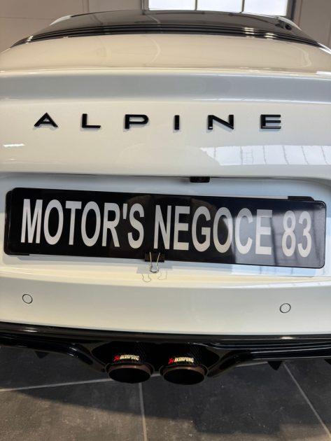 ALPINE A 110 S 1.8T 292CH S ECHAPPEMENT AKRAPOVIC