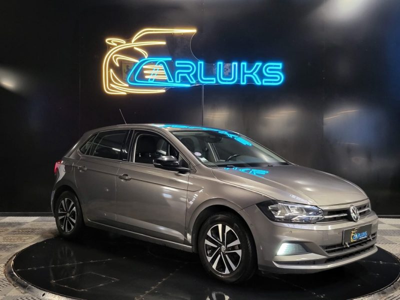 VOLKSWAGEN POLO VI 1.0 TSI 95cv IQ Drive / PARK ASSIST / ANGLE MORT / CARPLAY / SUIVI VOLKSWAGEN