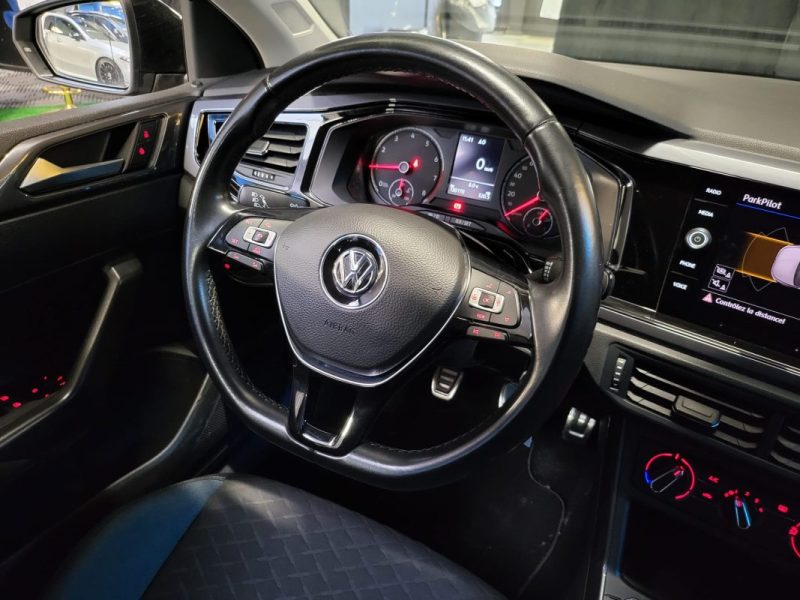 VOLKSWAGEN POLO VI 1.0 TSI 95cv IQ Drive / PARK ASSIST / ANGLE MORT / CARPLAY / SUIVI VOLKSWAGEN