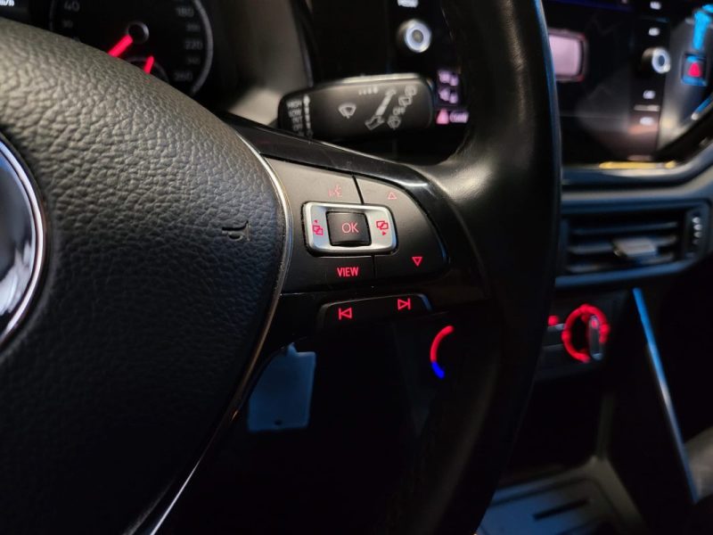 VOLKSWAGEN POLO VI 1.0 TSI 95cv IQ Drive / PARK ASSIST / ANGLE MORT / CARPLAY / SUIVI VOLKSWAGEN
