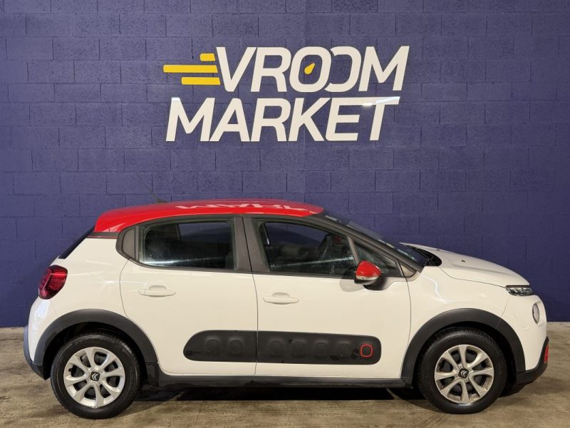 CITROEN C3 BLUEHDI 75cv - BVM - CAR PLAY - 73 000 klm 