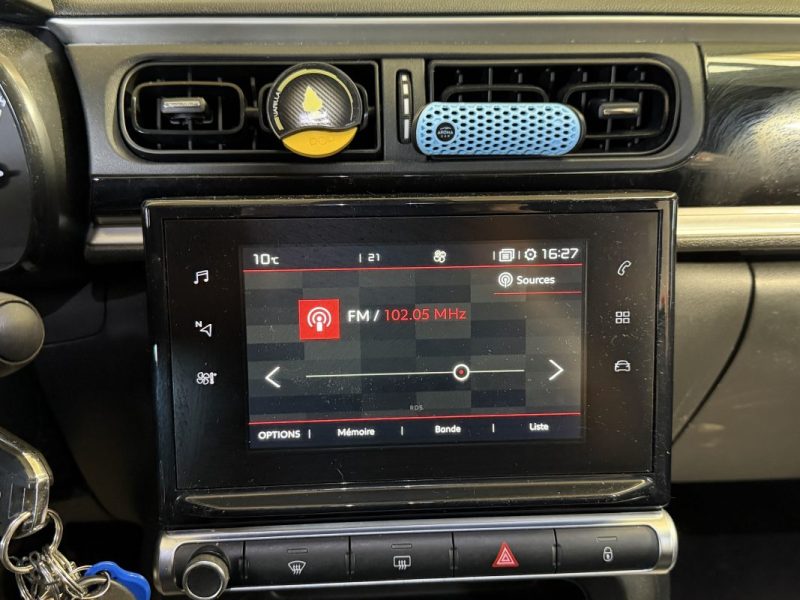 CITROEN C3 BLUEHDI 75cv - BVM - CAR PLAY - 73 000 klm 