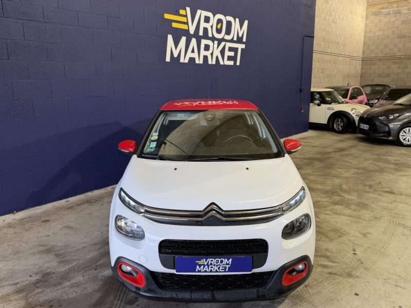 CITROEN C3 BLUEHDI 75cv - BVM - CAR PLAY - 73 000 klm 
