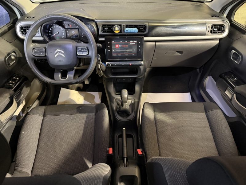CITROEN C3 BLUEHDI 75cv - BVM - CAR PLAY - 73 000 klm 