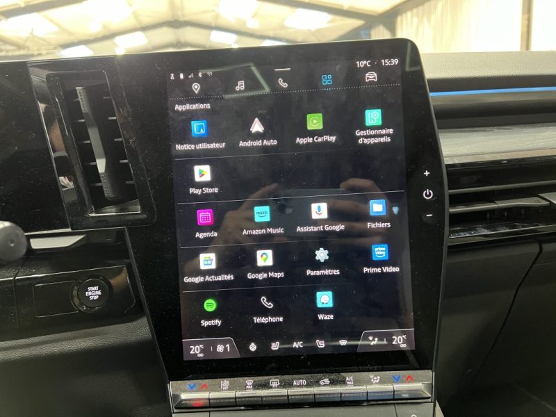 Renault Espace 1.2 E-Tech 200 Iconic 4CONTROL| Toit panoramique | Sièges cuir | Régulateur adaptatif