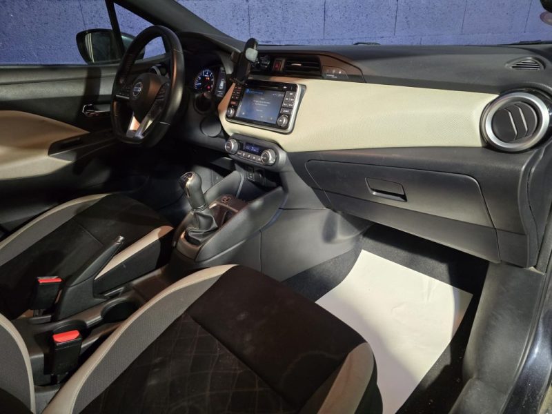 NISSAN MICRA 0.9 IG-T 90Cv N-CONNECTA BVM- ENTRETIEN COMPLET A JOUR- CHAINE DE DISTRIBUTION OK