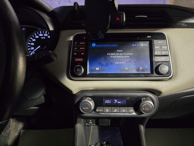 NISSAN MICRA 0.9 IG-T 90Cv N-CONNECTA BVM- ENTRETIEN COMPLET A JOUR- CHAINE DE DISTRIBUTION OK