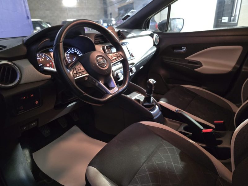 NISSAN MICRA 0.9 IG-T 90Cv N-CONNECTA BVM- ENTRETIEN COMPLET A JOUR- CHAINE DE DISTRIBUTION OK