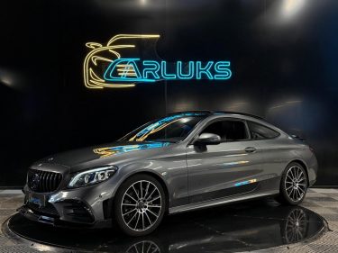 MERCEDES CLASSE C 220D AMG LINE 194 ch 9G-TRONIC / KIT C 63S + ACTIVE SOUND + BURMESTER / 