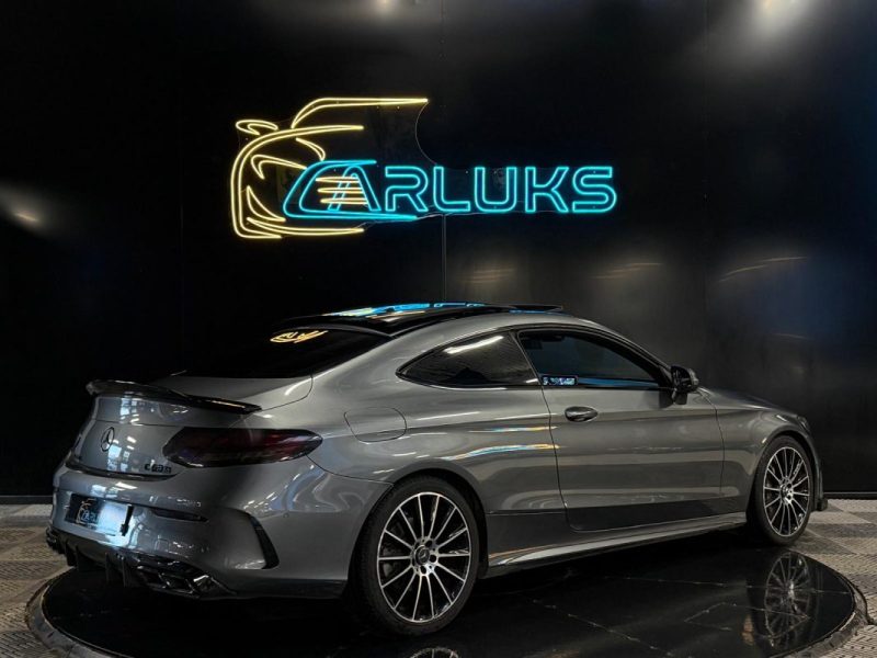 MERCEDES CLASSE C 220D AMG LINE 194 ch 9G-TRONIC / KIT C 63S + ACTIVE SOUND + BURMESTER / 