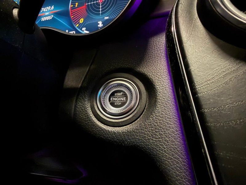 MERCEDES CLASSE C 220D AMG LINE 194 ch 9G-TRONIC / KIT C 63S + ACTIVE SOUND + BURMESTER / 