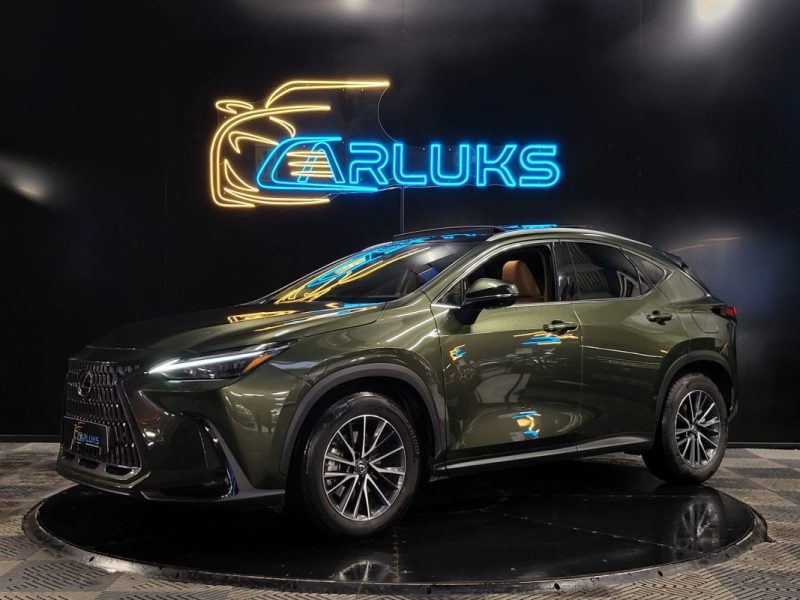 LEXUS NX 350H 244 ch LUXE 2WD / CUIR BEIGE + TOIT OUVRANT + 1ERE MAIN + SUIVI LEXUS / 