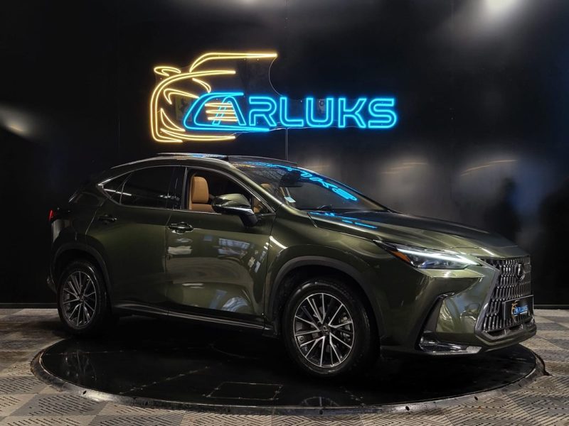 LEXUS NX 350H 244 ch LUXE 2WD / CUIR BEIGE + TOIT OUVRANT + 1ERE MAIN + SUIVI LEXUS / 