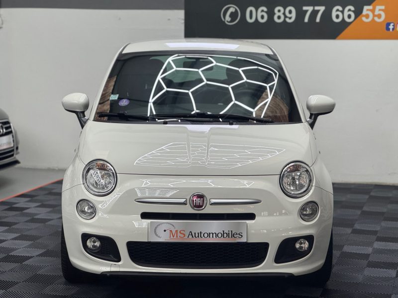 FIAT 500 GARANTIE 12 MOIS 1.2 69ch S PLUS GARANTIE 12 MOIS HISTORIQUE COMPLET 🇨🇵 