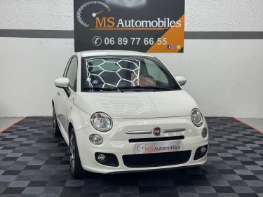 FIAT 500 GARANTIE 12 MOIS 1.2 69ch S PLUS GARANTIE 12 MOIS HISTORIQUE COMPLET 🇨🇵 