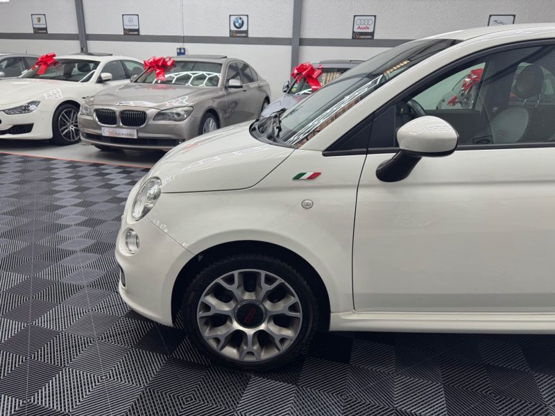 FIAT 500 GARANTIE 12 MOIS 1.2 69ch S PLUS GARANTIE 12 MOIS HISTORIQUE COMPLET 🇨🇵 