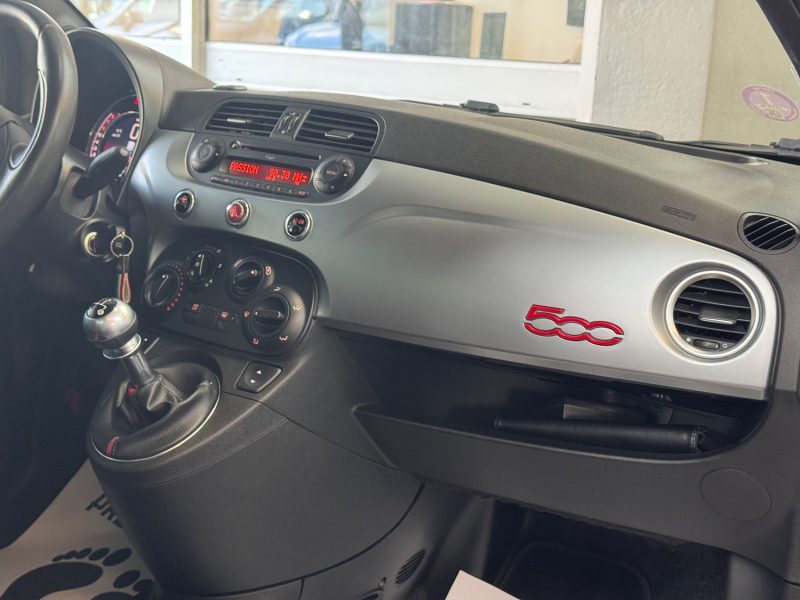 FIAT 500 GARANTIE 12 MOIS 1.2 69ch S PLUS GARANTIE 12 MOIS HISTORIQUE COMPLET 🇨🇵 
