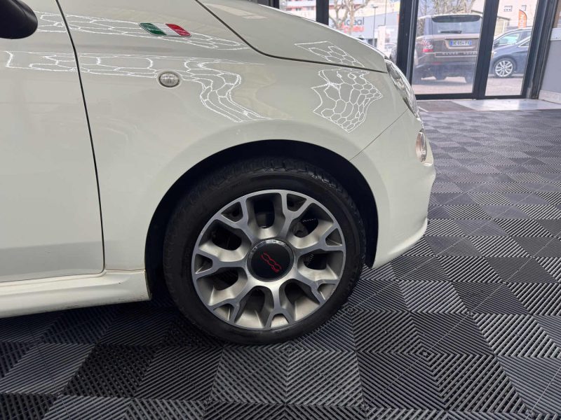 FIAT 500 GARANTIE 12 MOIS 1.2 69ch S PLUS GARANTIE 12 MOIS HISTORIQUE COMPLET 🇨🇵 