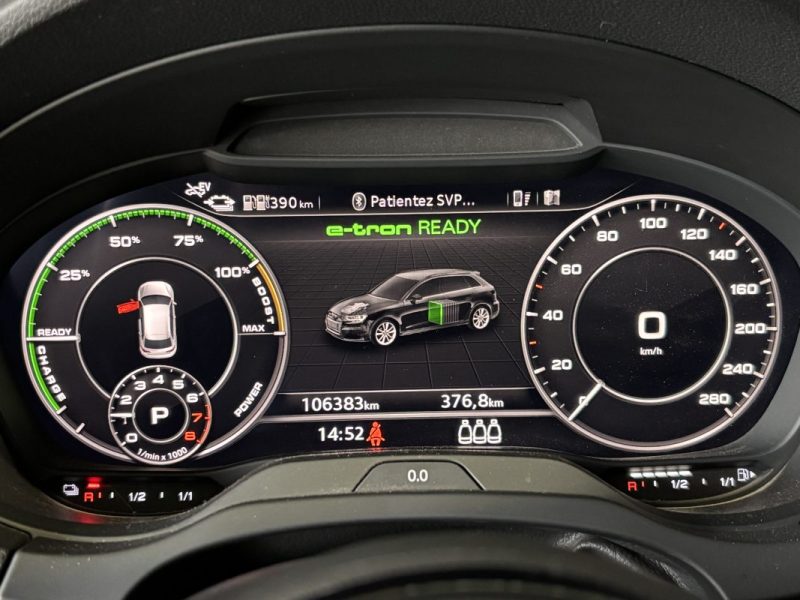 AUDI A3 SPORTBACK E-TRON HYBRIDE 1.4 TFSI 204CV 2017 / VIRTUAL / KEYLESS / CAMERA DE RECUL / CARPLAY