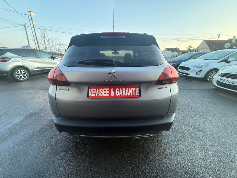 PEUGEOT 2008 GT LINE BOITE AUTOMATIQUE 1.2 PURETECH 110CV 2017