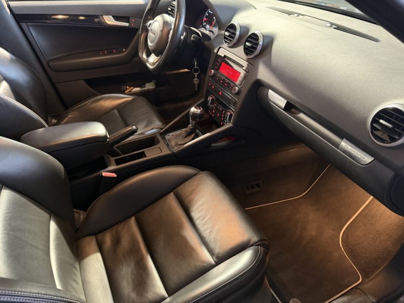 AUDI RS3 8P SPORTBACK 2.5 QUATTRO S-Tronic 340cv - BOSE - SIEGES CHAUFFANTS - CUIR  - 2ème MAIN 