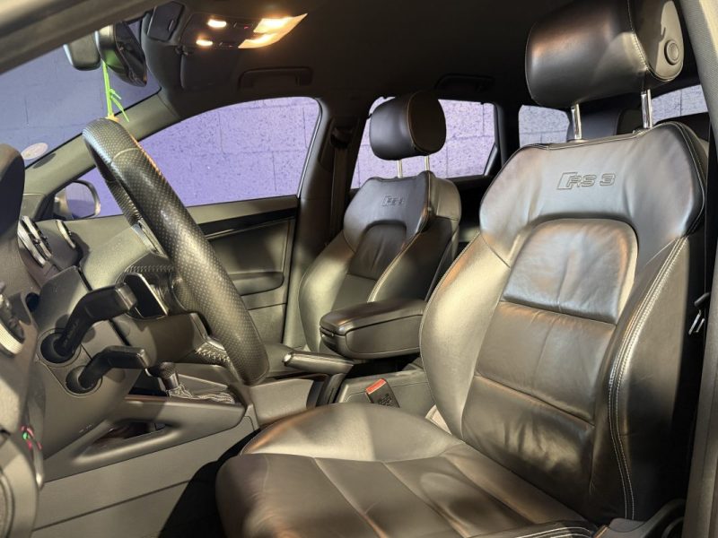 AUDI RS3 8P SPORTBACK 2.5 QUATTRO S-Tronic 340cv - BOSE - SIEGES CHAUFFANTS - CUIR  - 2ème MAIN 