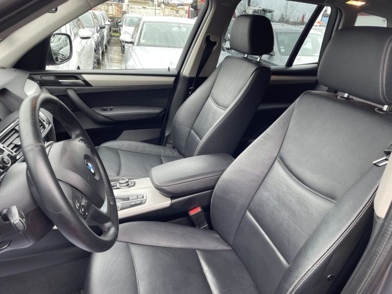 B.M.W. X3 XDRIVE 20D  183CV  GARANTIE 3/12 MOIS 2013