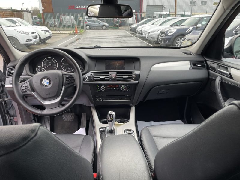 B.M.W. X3 XDRIVE 20D  183CV  GARANTIE 3/12 MOIS 2013