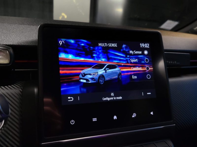 RENAULT CLIO V 1.3 TCe 130cv RS Line EDC  VIRTUAL - CAMERA - ANGLE MORTS