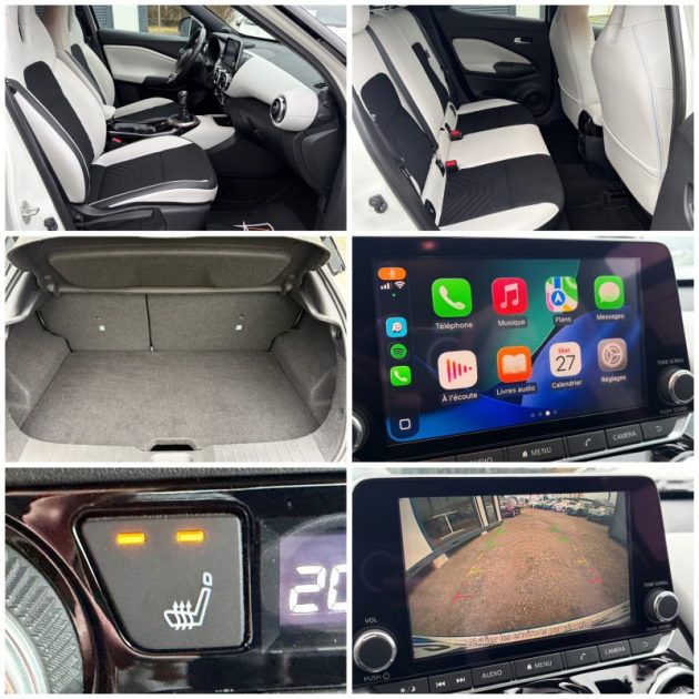 Nissan Juke DIG-T 114ch N-Design Camera / Sieges chauffants / CarPlay / Ecran tactile / LEDS 54.000 