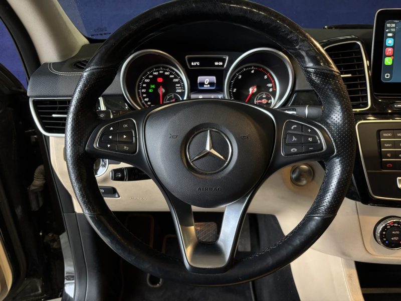 MERCEDES BENZ CLASSE GLE AMG LINE 3.0 V6 258 / KEYLESS / CARPLAY / CAMERA 360 / VOLANT CHAUFFANT 