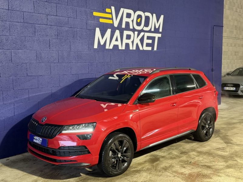 SKODA KAROQ 1.5 TSI 150cv SPORT LINE DSG7 - DISTRIBUTION FAITE - FLEX FUEL - 62 500 klm 