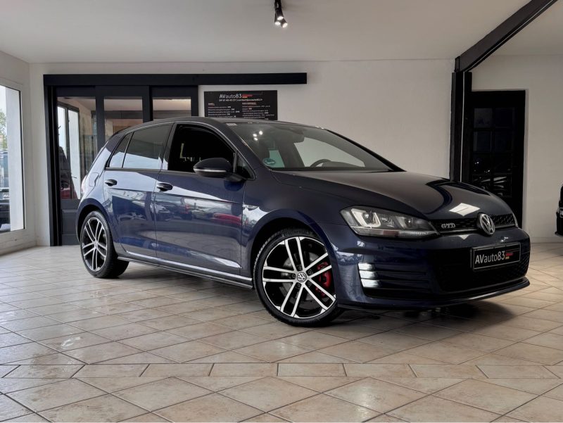 VW Golf 7 GTD 2.0 TDI 184ch – Boîte manuelle – Distribution Neuve – Garantie 12 mois