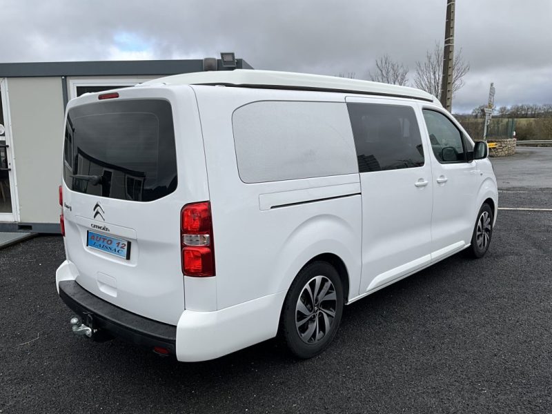CITROEN JUMPY 2.0 BLUEHDI XL 145 CV CONFORT TOIT OUVRANT, VÉHICULE MODULABLE 3/6/9 PLACES 